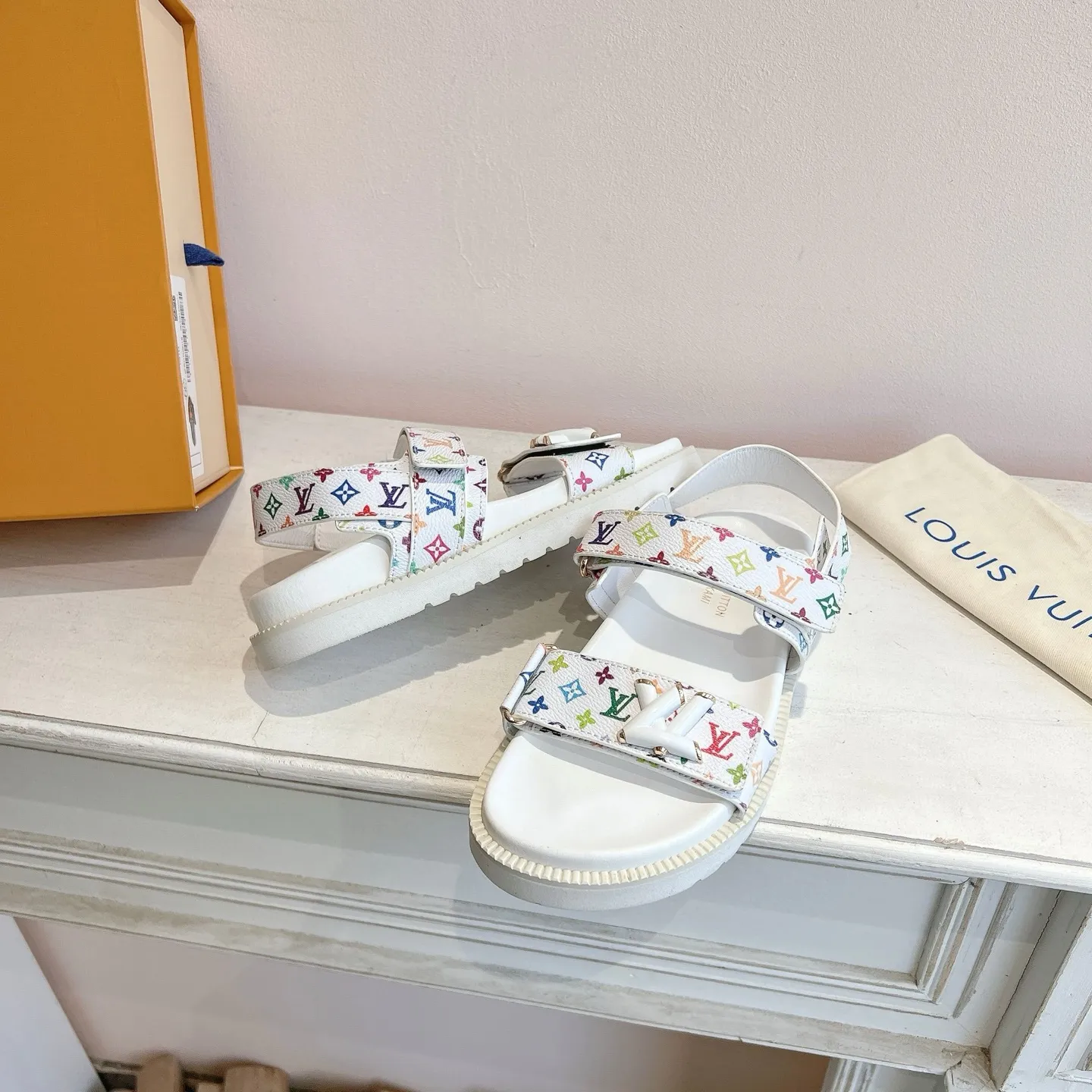 👟👟Ex-factory price 420👟👟 Lv summer boat trailer series, 35-45 with full package